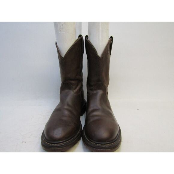 Rocky Mens Size 10.5 M Brown Leather Cowboy Western Boots main image 7